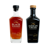 Black Whiskey 700ml + Andean Cream 700ml