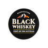 Posavasos Black Whiskey