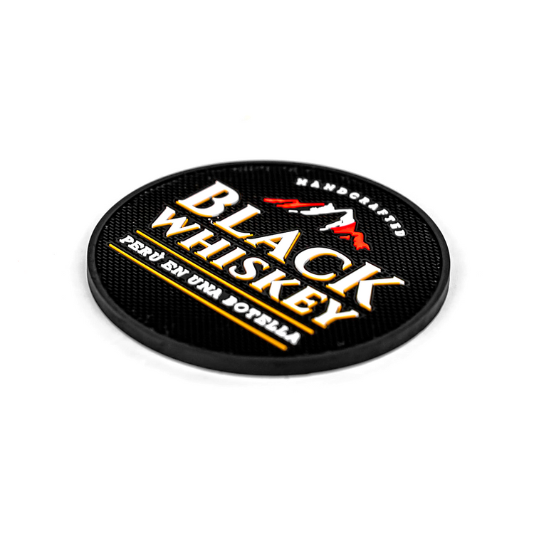 Posavasos Black Whiskey