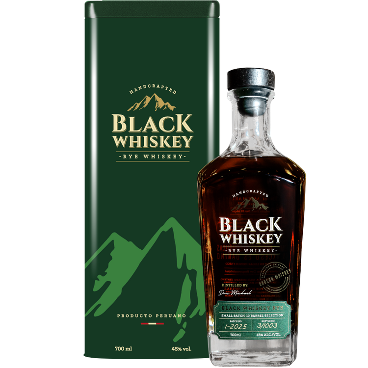 Black Whiskey RYE Whiskey x 700 ml